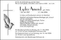 eine Anzeige