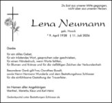eine Anzeige