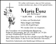 eine Anzeige